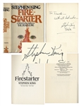 Stephen King Signed First Edition of Firestarter -- Signed in 1980, a Week Before Its Official Publication
